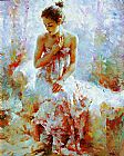 Pan Canvas Paintings - Ballerina by Stephen Pan